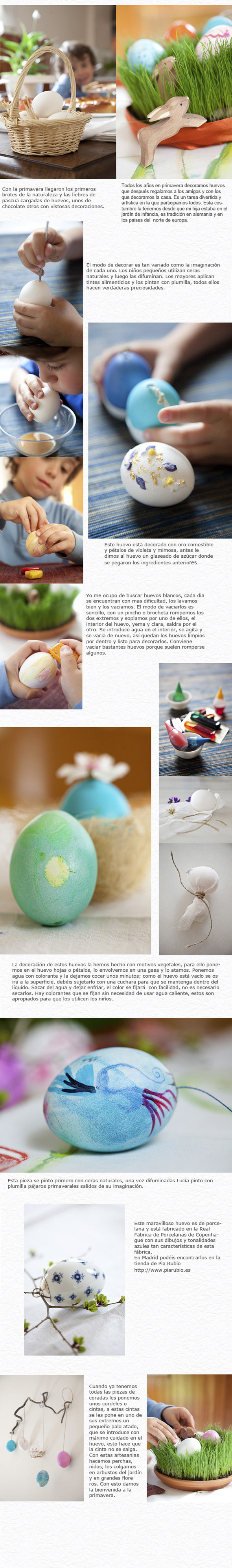 Decoracion Huevos de Pascua