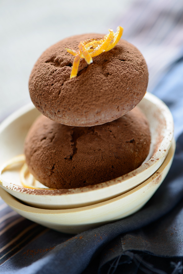 Magdalenas de chocolate