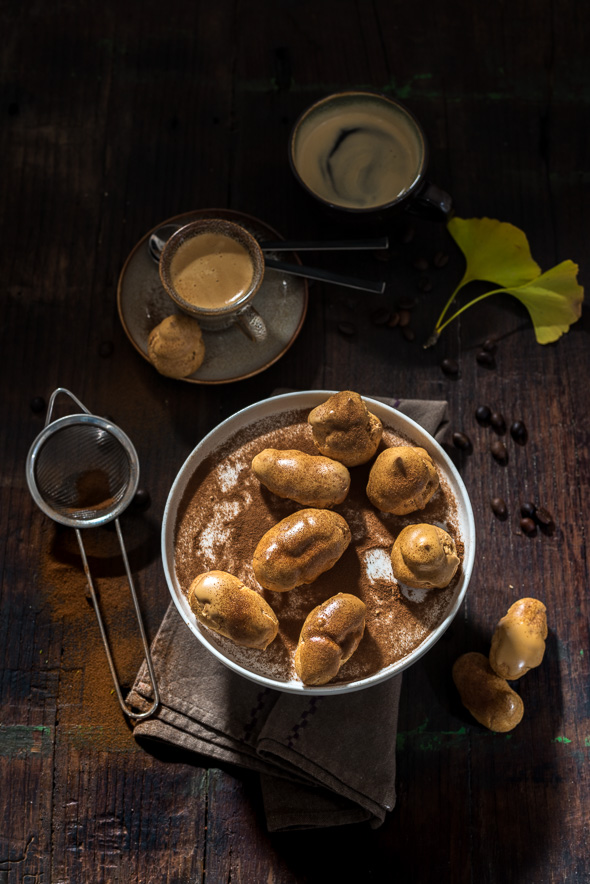 Coffee Profiteroles